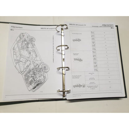 Workshop manual part 1 - Lancia Delta Integrale 4WD 8V 16V