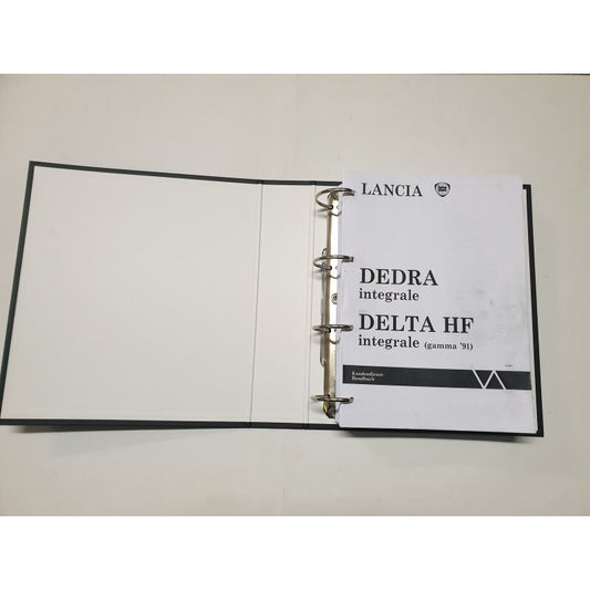 Workshop Manual Part 2 - Lancia Delta Integrale EVOLUZIONE