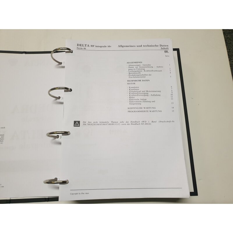 Workshop Manual Part 2 - Lancia Delta Integrale EVOLUZIONE