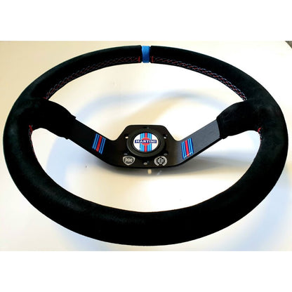 WRC Integrale Martini Racing steering wheel suede 2 spokes 350 mm