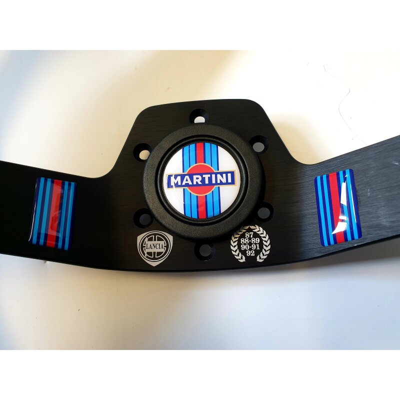WRC Integrale Martini Racing steering wheel suede 2 spokes 350 mm