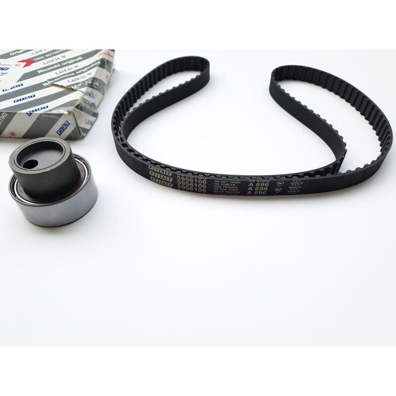 Timing belt with tensioner pulley 1600 cc Delta GTie HF Turbo 138 teeth