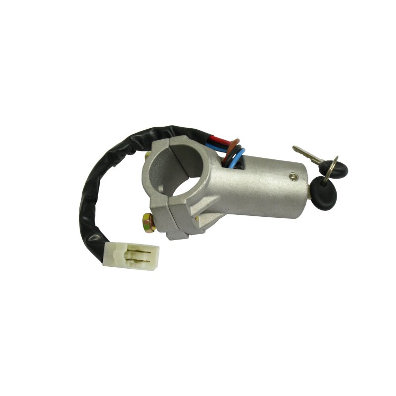 Ignition lock with keys